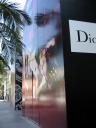 construction facade at Dior
