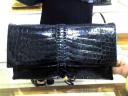 Reptile clutch from Ferragamo