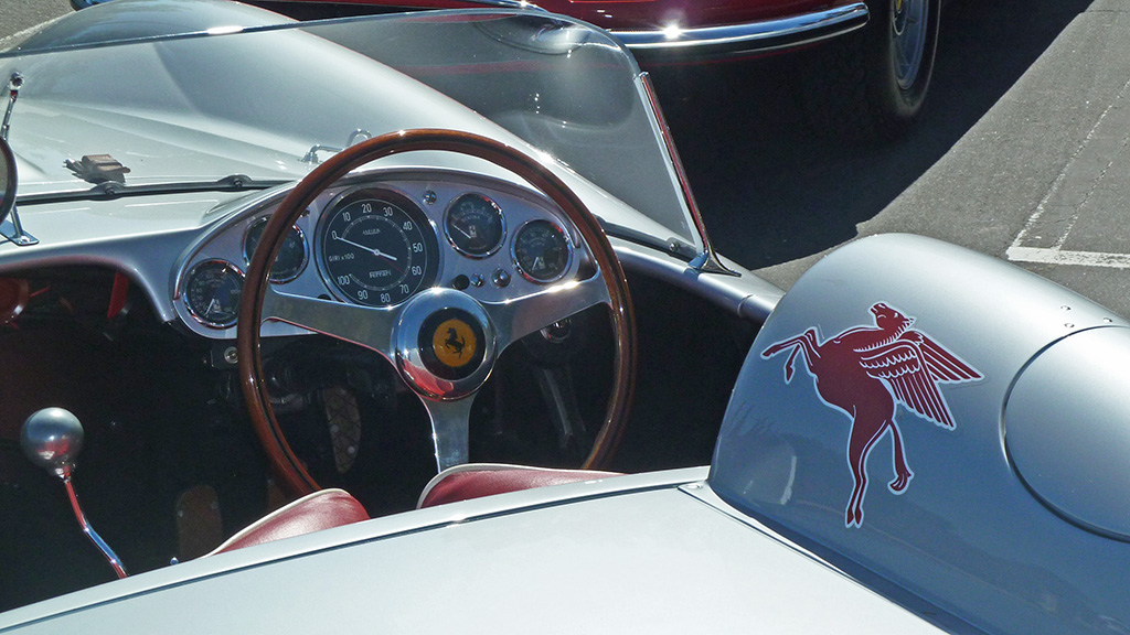 Ferrari 1957 Testa Rossa interior 