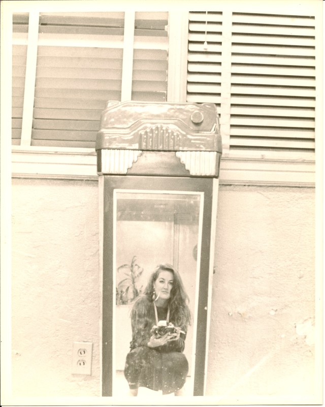 Alexandra Anderson Bower at the Greyhound Bus Station, Jackson, Mississippi, December 1986